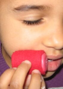 Enfant en recentrage